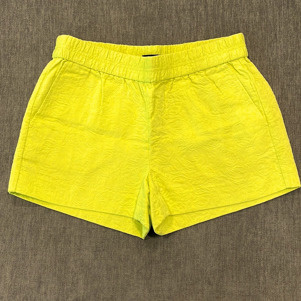 J.CREW YELLOW SHORTS SZ4